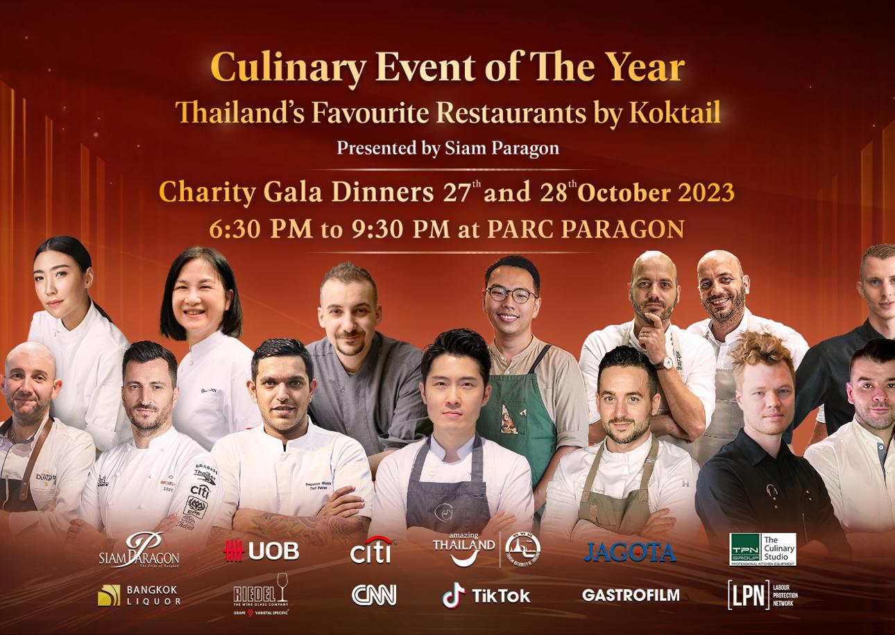 Thailand’s leading chefs and Restaurants and Thailand’s Favourite Restaurants by Koktail presented by Siam Paragon Join Hands to Spotlight the Plight of Migrant Workers in Thailand’s Fishing Industry