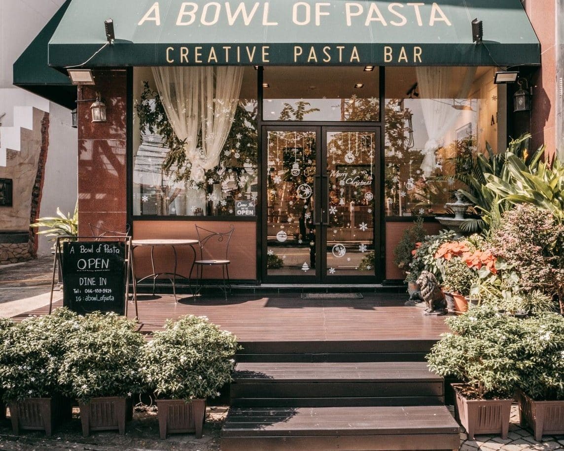 A BOWL OF PASTA