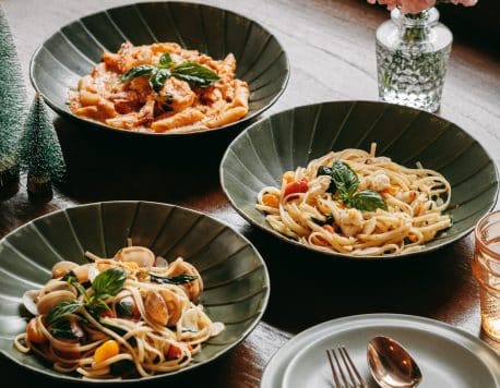A BOWL OF PASTA