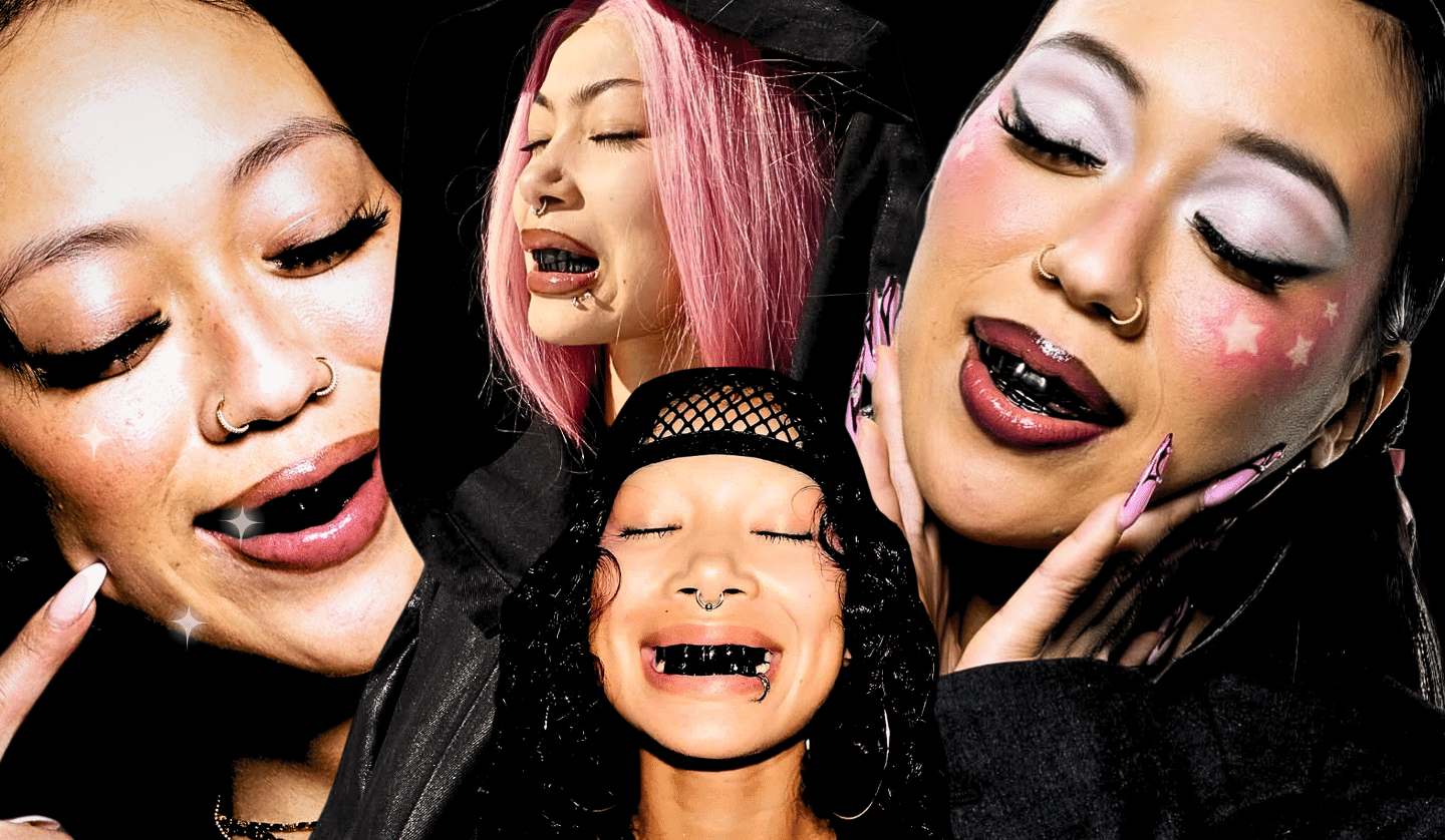 Black Grills: Homage to the Asian Tradition of Blackened Teeth, Once a Mark of High Status