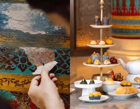A True Cultural Experience: Enjoying Afternoon Tea While Witnessing the Restoration of Murals at Dusit Thani Bangkok