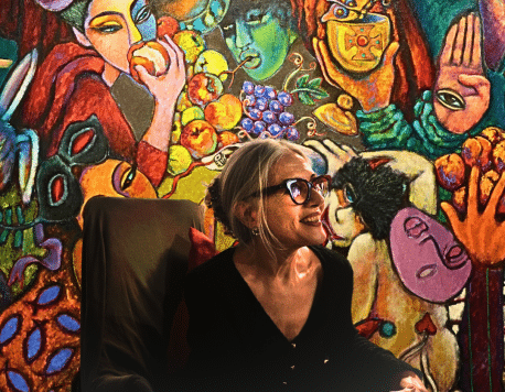 Woman Talk with Elizabeth Romhild: When Female Experience Splashes Onto Canvas