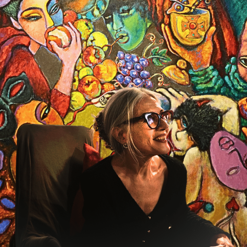 Woman Talk with Elizabeth Romhild: When Female Experience Splashes Onto Canvas