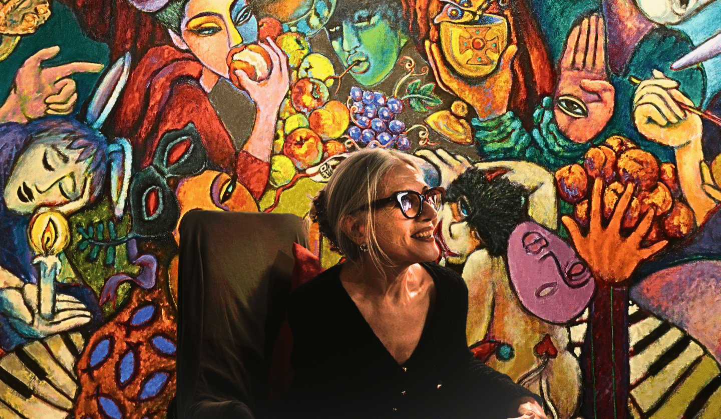 Woman Talk with Elizabeth Romhild: When Female Experience Splashes Onto Canvas