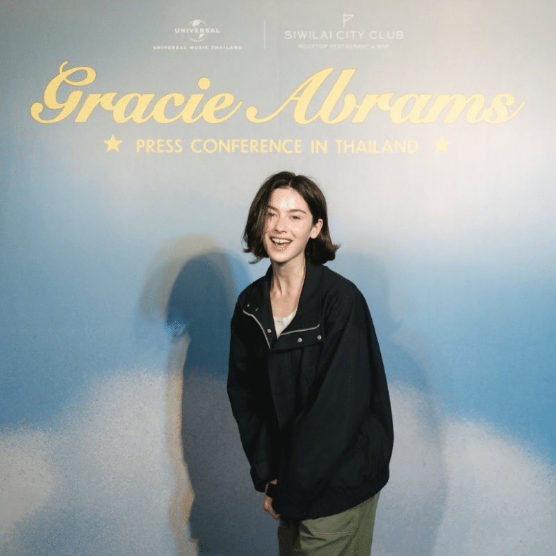 Gracie Abrams Was In Town: Bangkok Press Chat Before The Secret of Us Finale Caps Asia Journey