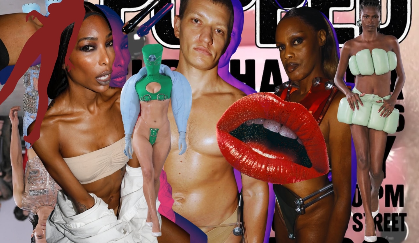 CHRISHABANA goes kinky wild at NYFW26