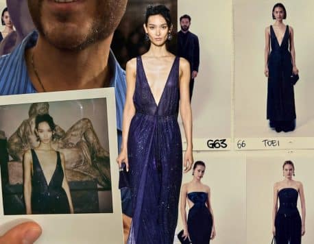Thai Trans Model Toei Supicha Makes Armani Debut