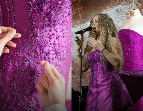 Mariah Carey Shines in Custom SIRIVANNAVARI Couture at Bangkok Concert