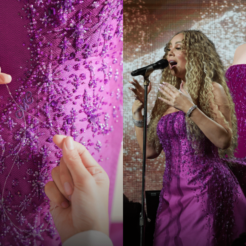 Mariah Carey Shines in Custom SIRIVANNAVARI Couture at Bangkok Concert