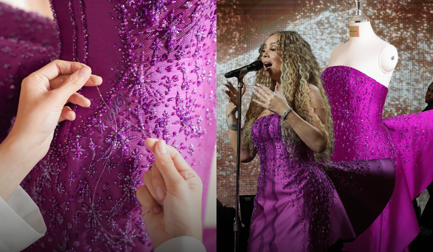 Mariah Carey Shines in Custom SIRIVANNAVARI Couture at Bangkok Concert
