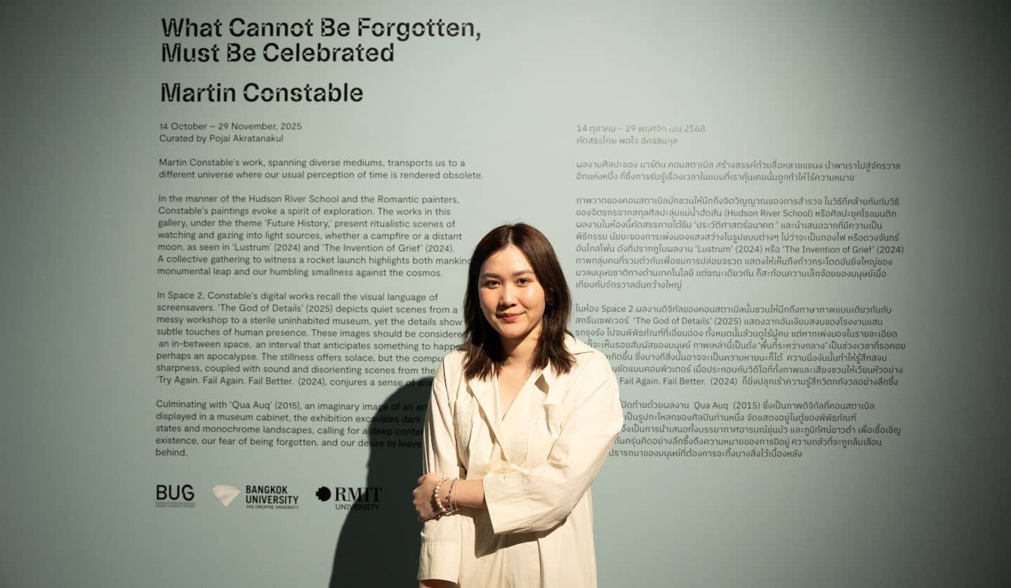 Friday Future Lister: Pojai Akratanakul and the Curator’s Role that People Don’t Know