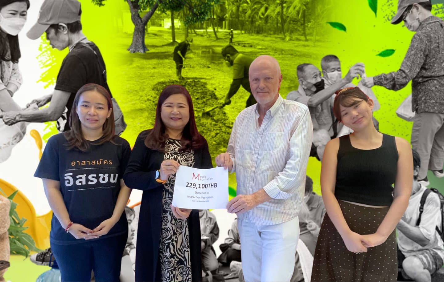 Koktail Thailand Supports the Issarachon Foundation in Helping the Homeless