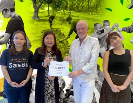 Koktail Thailand Supports the Issarachon Foundation in Helping the Homeless