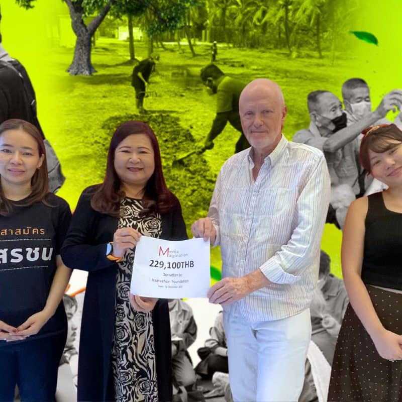 Koktail Thailand Supports the Issarachon Foundation in Helping the Homeless