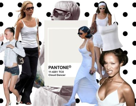 Your guide to wearing Pantone’s Cloud Dancer
