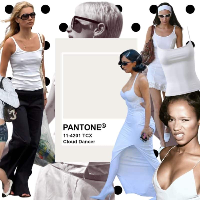 Your guide to wearing Pantone’s Cloud Dancer