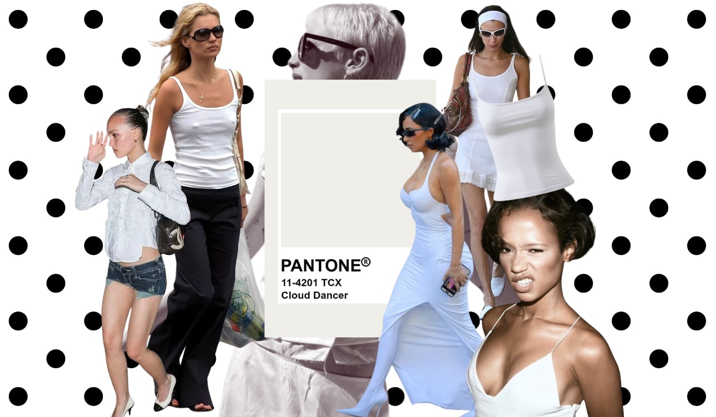Your guide to wearing Pantone’s Cloud Dancer