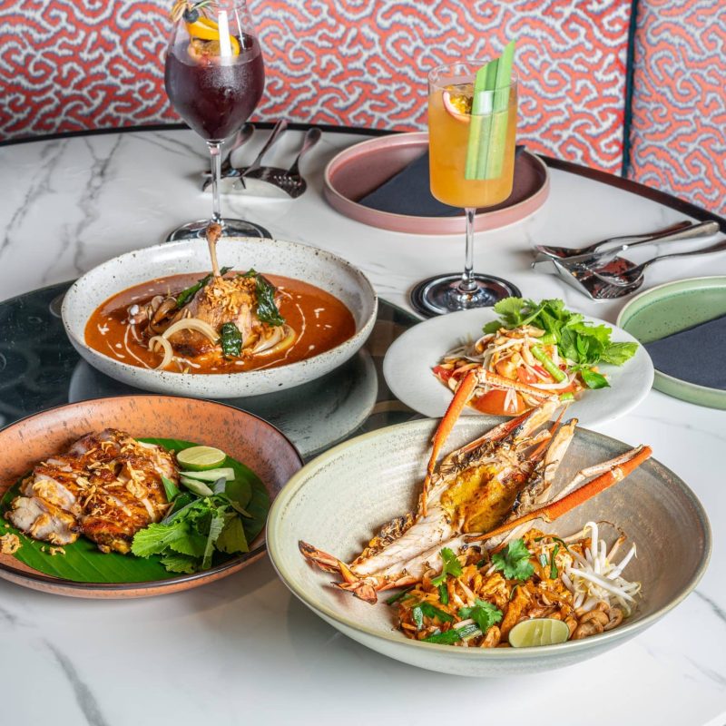 Jim Thompson, A Thai Restaurant