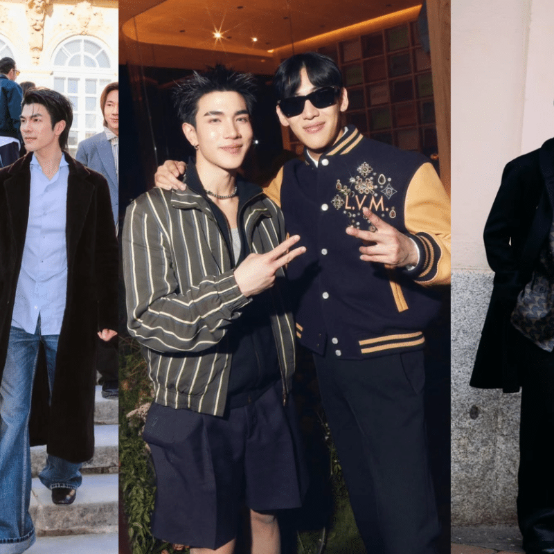 Thai Celebrities Take Over Milan and Paris Fashion Week 2026