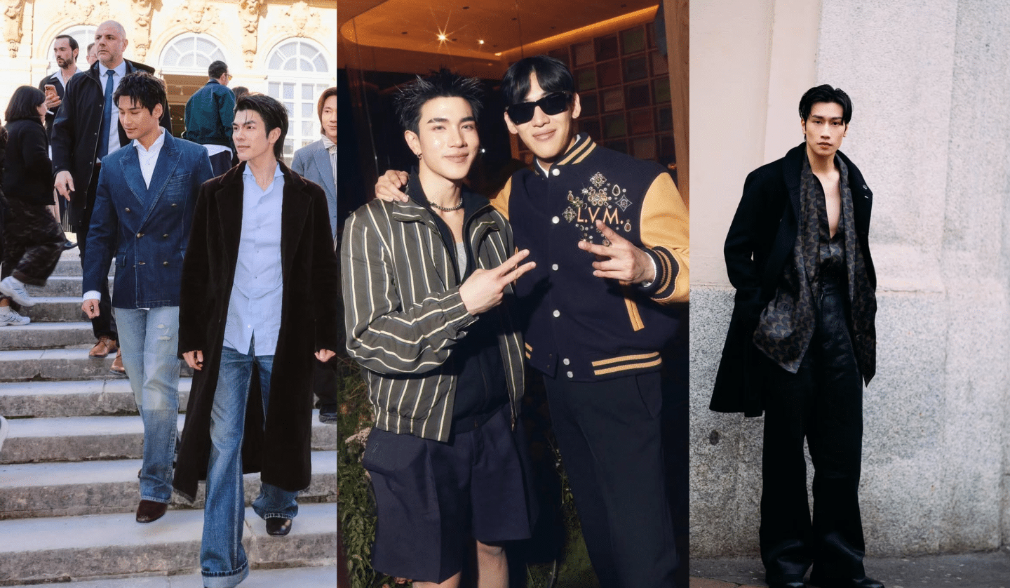 Thai Celebrities Take Over Milan and Paris Fashion Week 2026