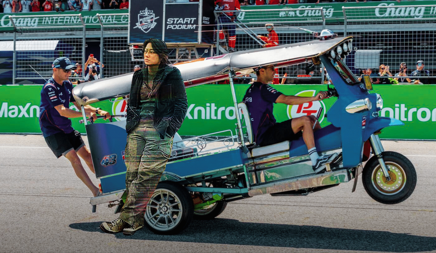 2 Tuk 2 Furious: MotoGP’s Tuk Tuk Shenanigans Steal the Show at Thailand Grand Prix