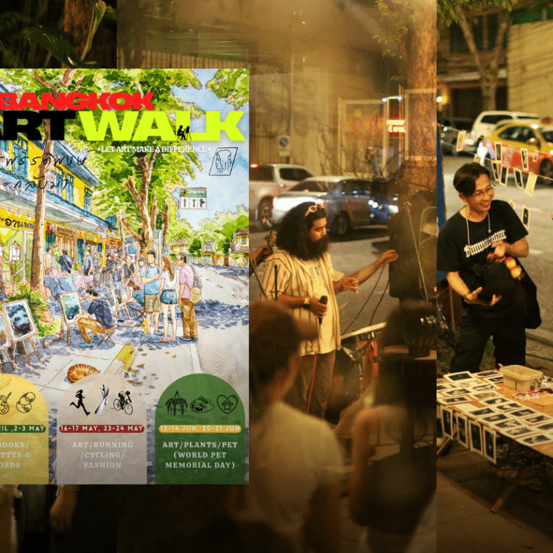 Bangkok Art Walk Takes Over the Historic Chakkraphatdi Phong Road