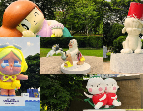 Giant CRYBABY Leads Lumphini Park’s Pop Art Takeover This Songkran