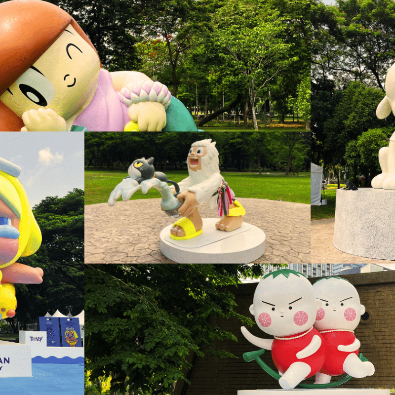 Giant CRYBABY Leads Lumphini Park’s Pop Art Takeover This Songkran