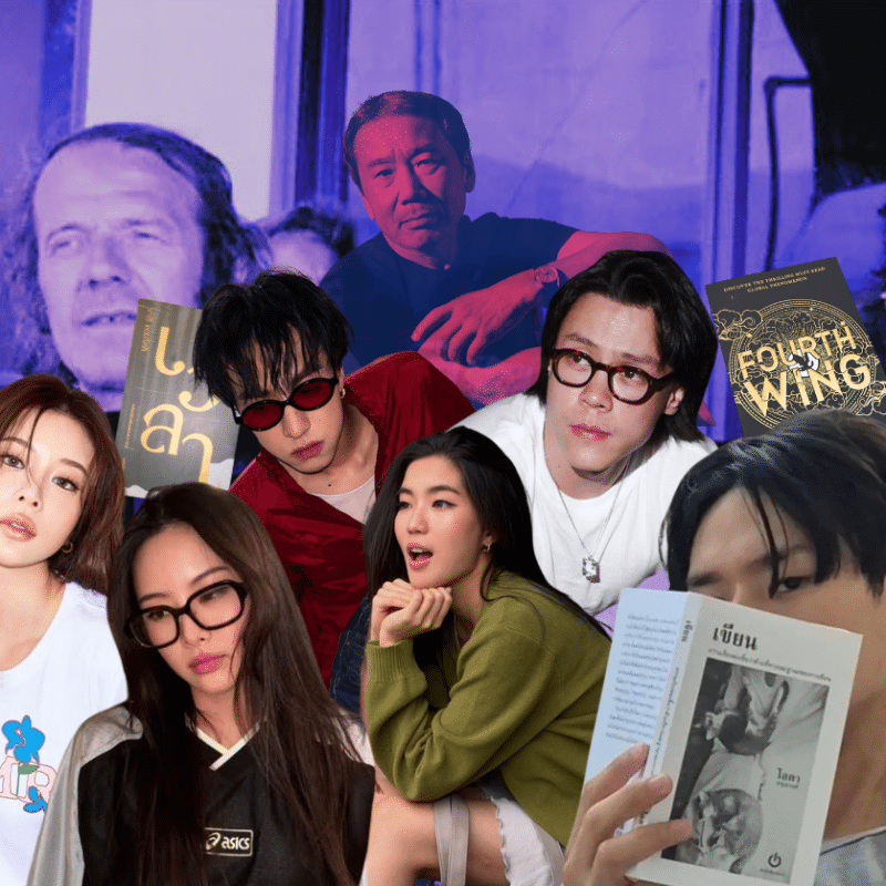 6 Thai Celebrities and Their Literary Taste (As Far as We Can Tell)