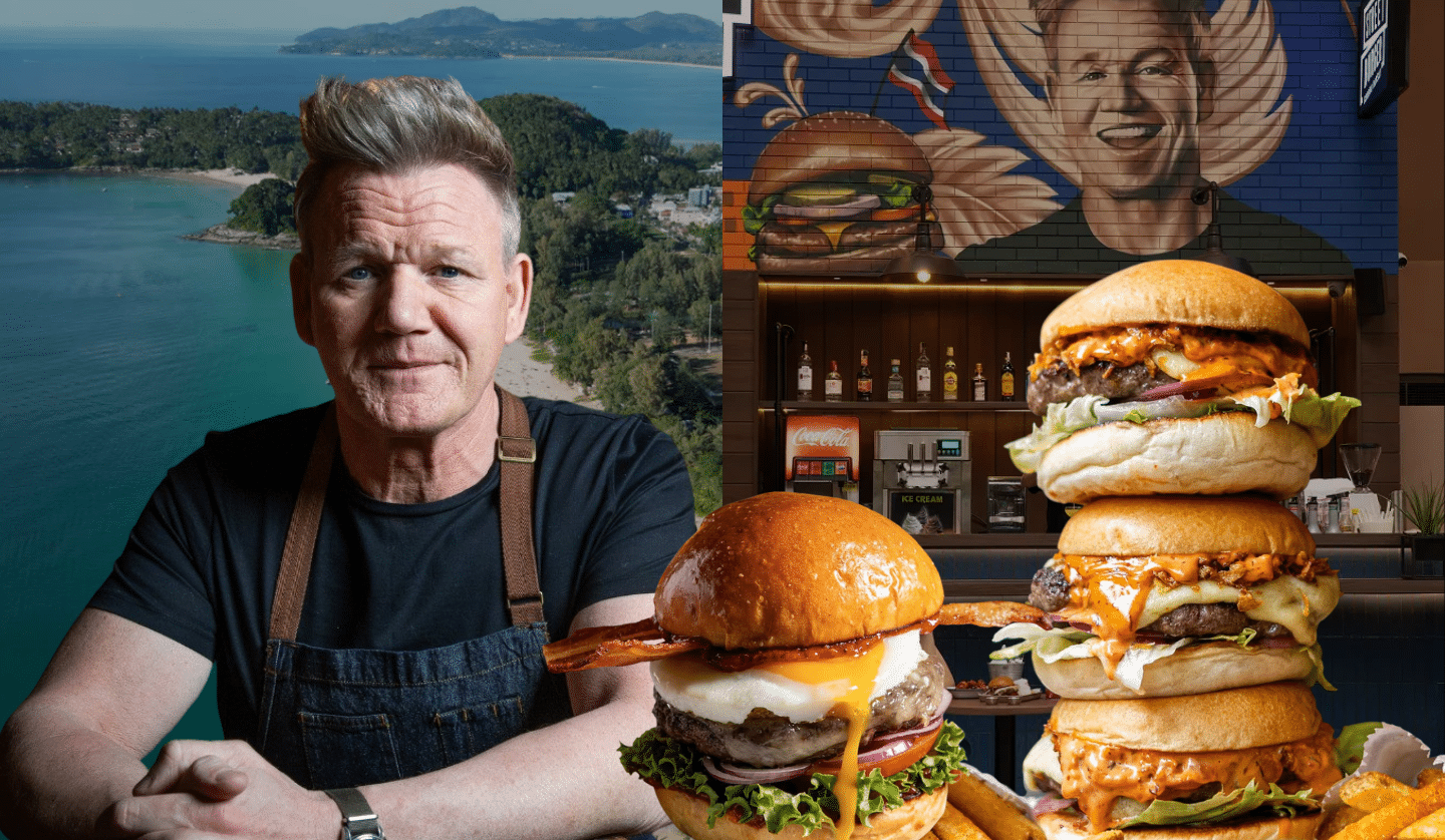 Gordon Ramsay to Launch First Phuket Street Burger Flagship After Bangkok Debut