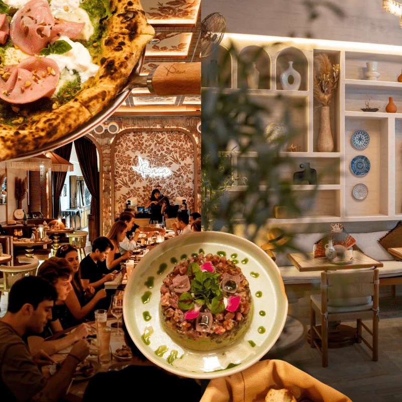 Baia Combines Italian Dining and Nightlife in a Coastal Setting