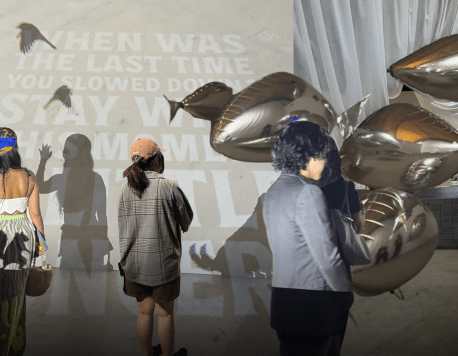 FLOCK OF Returns Home as bit.studio Opens a New Gallery at Slowcombo