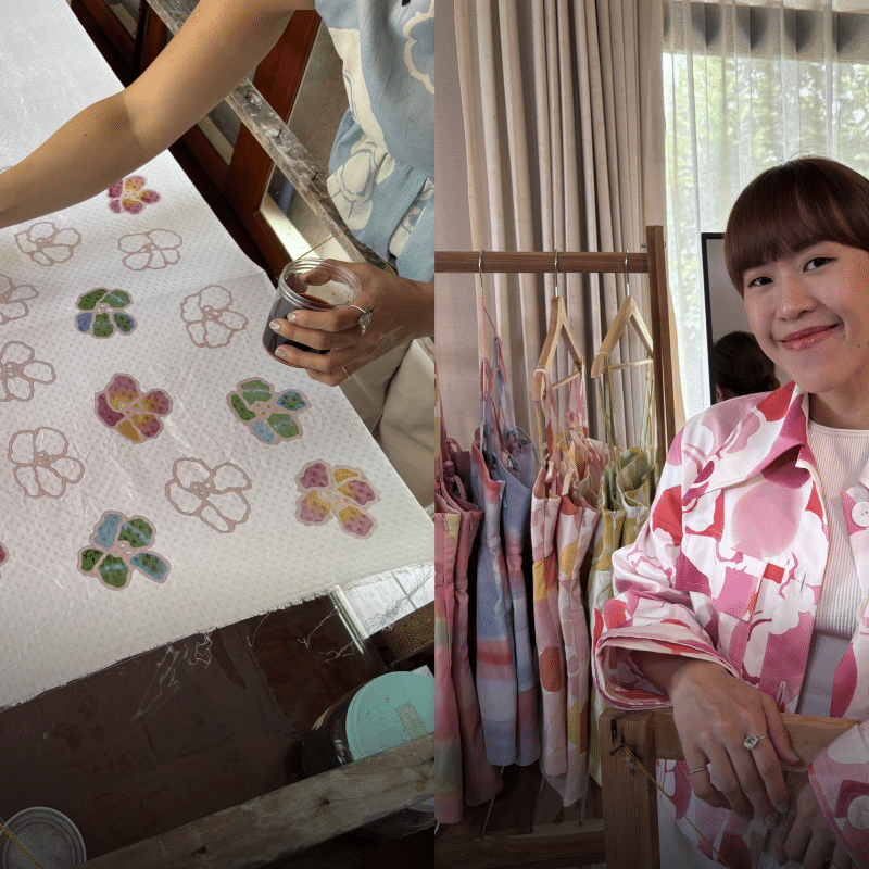 Friday Future Lister: Surplus Fabrics and Temple Candles Allow Pat To Continue the Story of Batik Through Marionsiam 